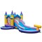5 in 1 Inflatable Water Park for Kids Princess Castle Slide and Splash Pool with Ocean Balls and Water Cannon